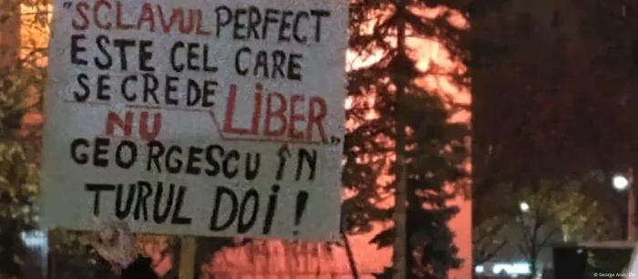 Protestele continuă la Bucureşti