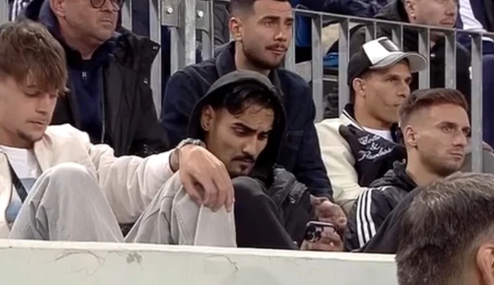 Ștefan Biaram, în conflict cu Mirel Rădoi Foto/ Captură Prima TV
