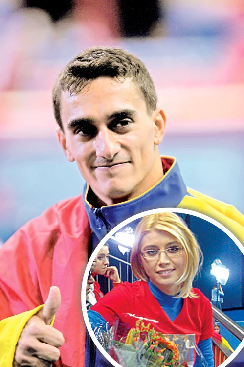 
    Corina şi-a încurajat  viitorul soţ din  tribune, La Mondiale  