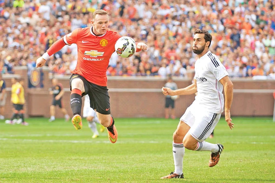Arena din Michigan a fost arhiplină la amicalul câştigat de Rooney şi coechipierii săi cu 3-1