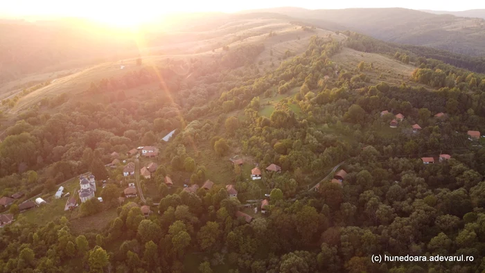 Satul Alun din Hunedoara. Foto: Daniel Guță. ADEVĂRUL