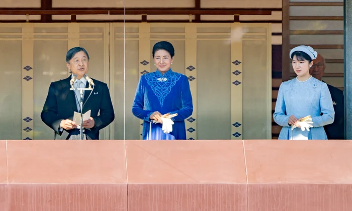 Împăratul Naruhito, Împărăteasa Masako și Prințesa Aiko la ziua lui și a Japoniei   feb 2025   Kunaicho, Agenția Imperială (6) jpg