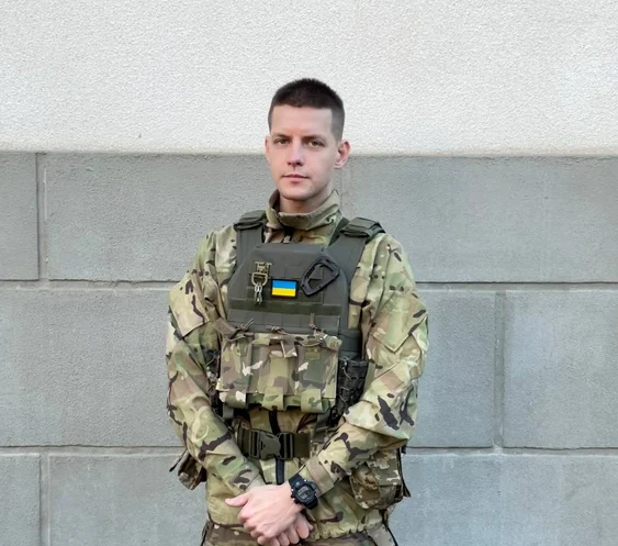 Danil Iugoslavski este un rus care luptă pentru Ucraina FOTO: Facebook