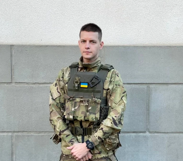 Danil Iugoslavski este un rus care luptă pentru Ucraina FOTO: Facebook