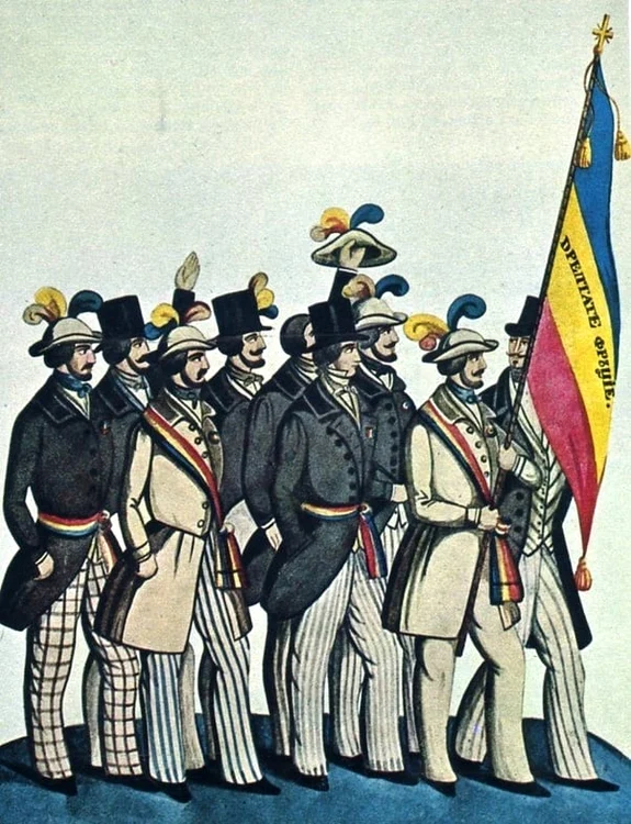 Pașoptiștii au adus în România ideile Revoluției Franceze. FOTO: Historia