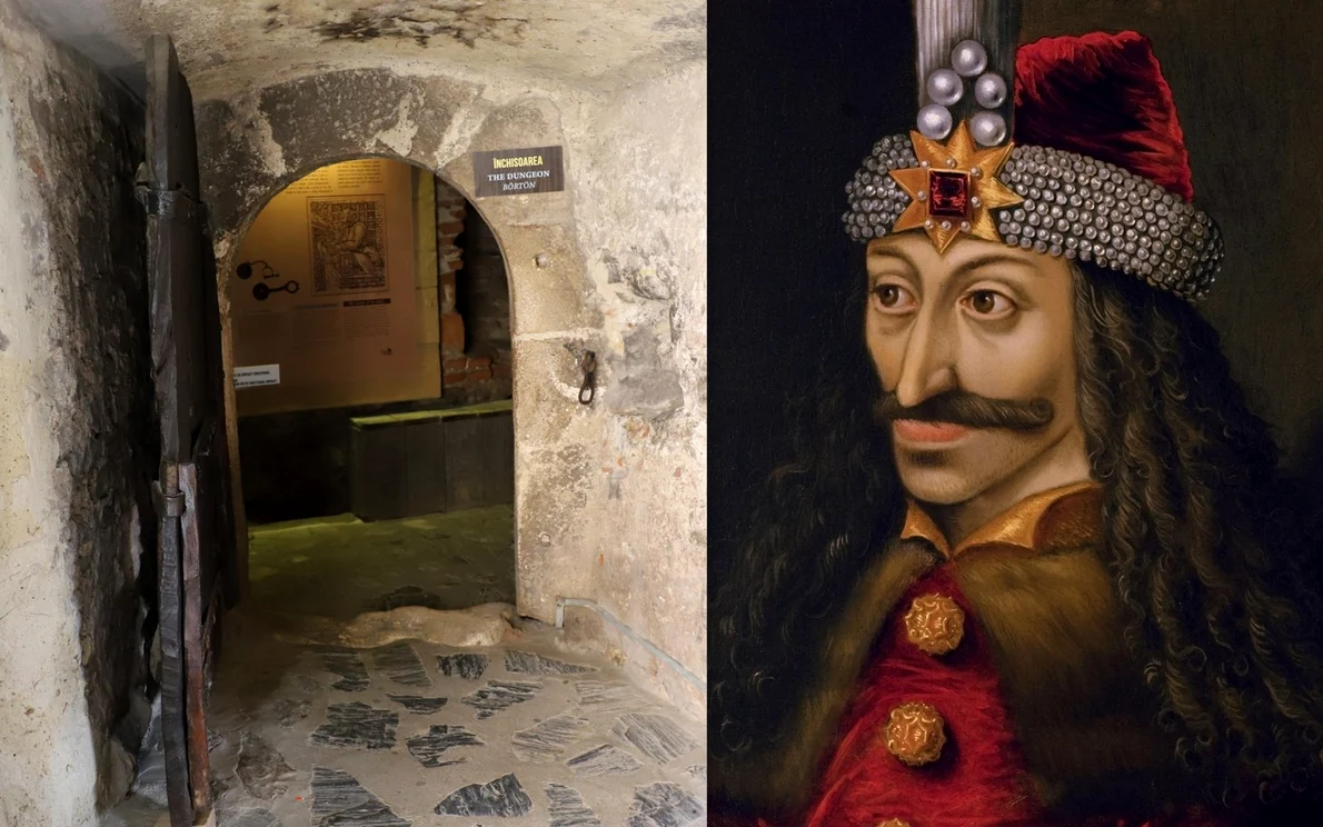 Colaj Vlad Tepes si inchisoarea de la Hunedoara (2) jpg