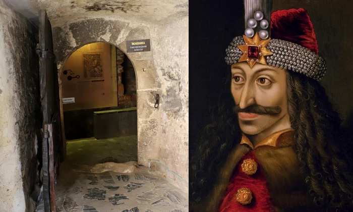 Colaj Vlad Tepes si inchisoarea de la Hunedoara (2) jpg