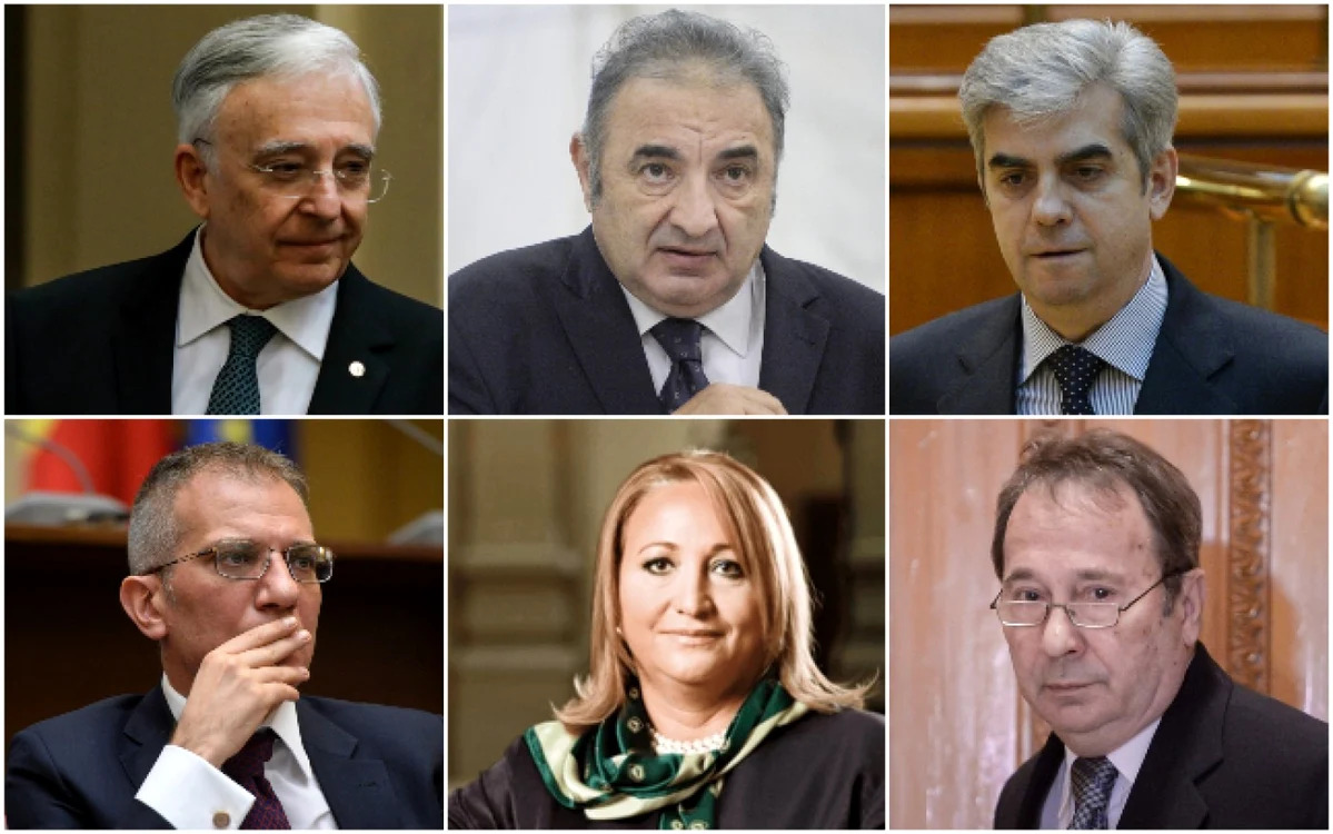 Mugur Isărescu, Florin Georgescu, Eugen Nicolaescu, Traian Halalai, Mihaela Lucica Popa, Valer Dorneanu | Colaj Adevărul | FOTO Mediafax, Inquam Photos şi CEC.ro