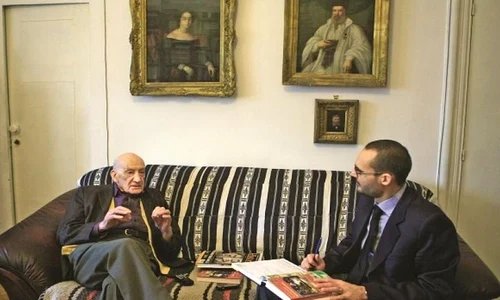 PARTEA A II A a dialogului „La masa Adevărului” cu istoricul Neagu Djuvara: „Regele Mihai trebuia să rămână sărac şi curat” jpeg