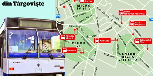 Târgovişte: Un nou program de transport pentru târgovişteni