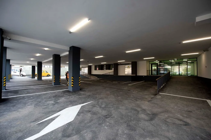 Așa arată parcarea acoperită pentru Ambulanțe
