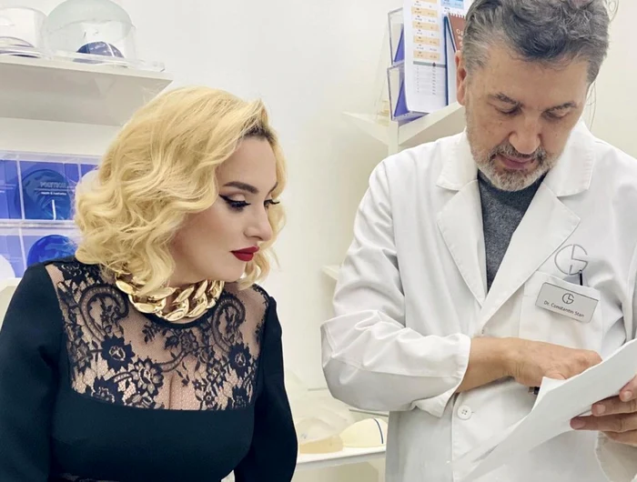 Ana Morodan, alături de doctorul Constantin Stan Foto: Instagram