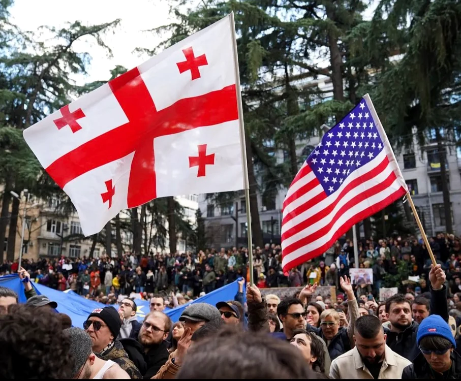 Proteste Georgia. Sursa: Arhiva.