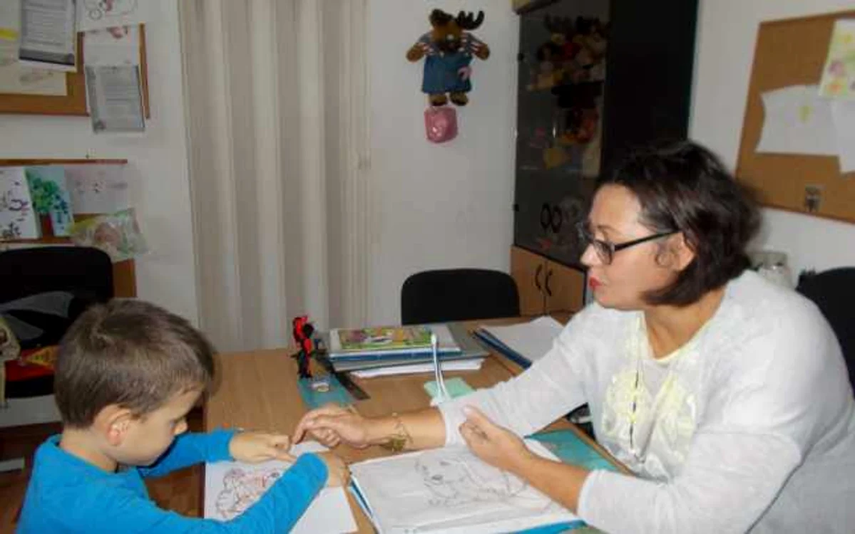 Venera Ghica, unul dintre cei trei logopezi din judeţul Călăraşi FOTO I.S.