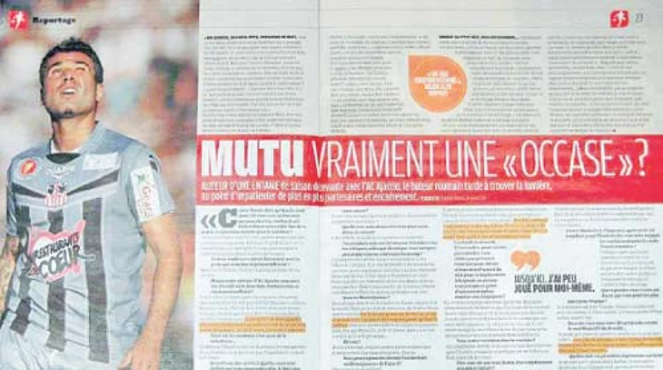Două pagini de interviu
