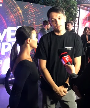 Diana Bulimar șu logidnicul Radu Dumitrache participă la Power Couple, sezonul 2 foto: Alina Erimia
