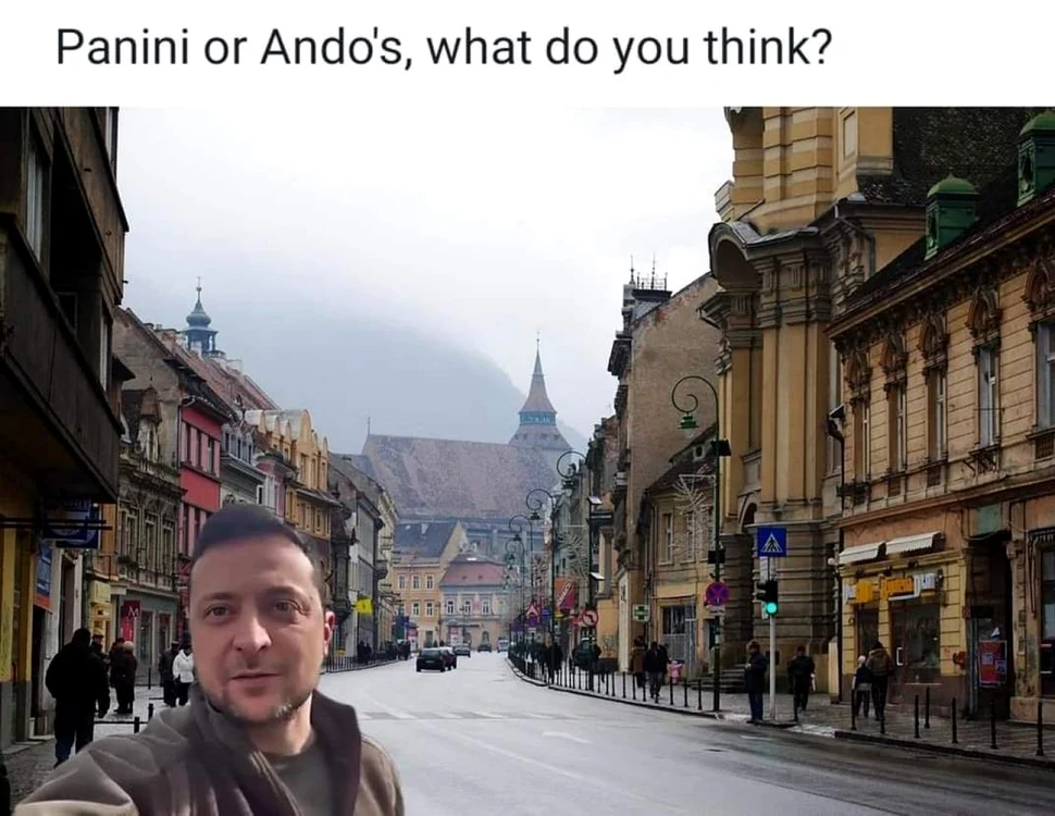 Zelensky la Braşov FOTO Internet