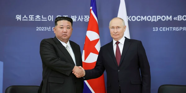 Vladimir Putin si Kim Jong Un FOTO Profimedia jpg