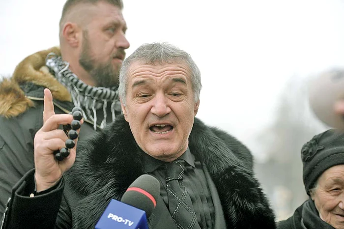 Gigi Becali, gălăgios ca de obicei