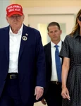 Donald și Melania Trump în ziua alegerilor din SUA, Profimedia (2) jpg