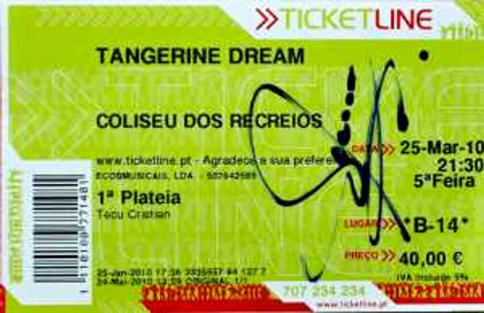 Concert Tangerine Dream la Lisbaona FOTO Cristian Ţecu