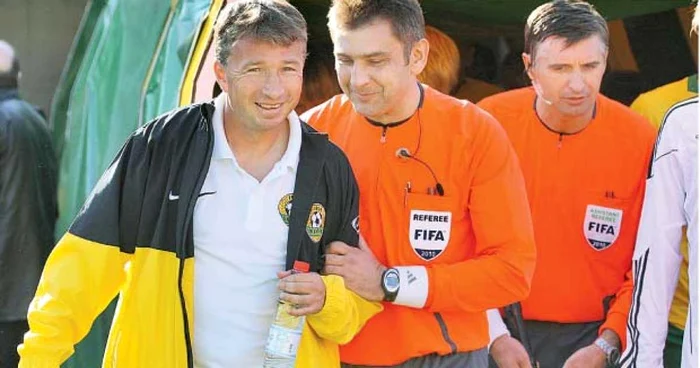 Dan Petrescu n-a avut probleme cu arbitrii în Rusia