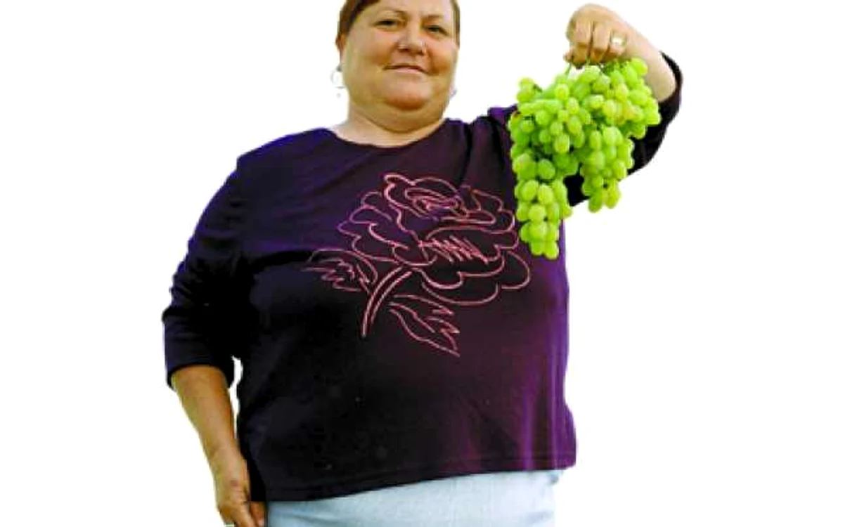 Timisoara: PORTRET / Stanca Curescu vinde cei mai  dulci struguri