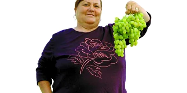 Timisoara: PORTRET / Stanca Curescu vinde cei mai  dulci struguri