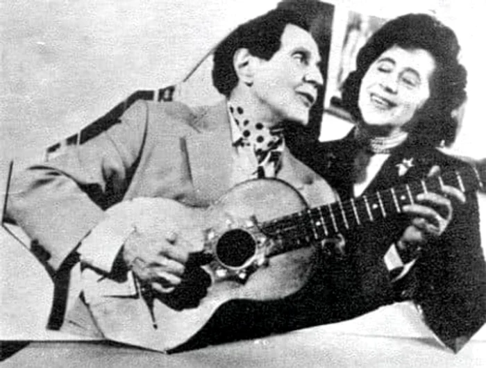 Gică Petrescu, Cezarina Moldoveanu / Foto: arhivă 