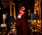 Lucia Bartoli, in costum de Cat Woman