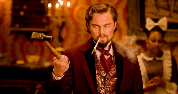 Leonardo DiCaprio în filmul „Django Unchained“, regizat de Quentin Tarantino