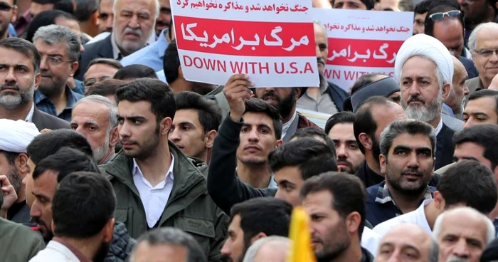 Proteste Iran 4 nov 2018 EPA EFE