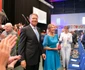 Carmen Iohannis rochie turcoaz Andreea Tincu in Germania (8) jpg