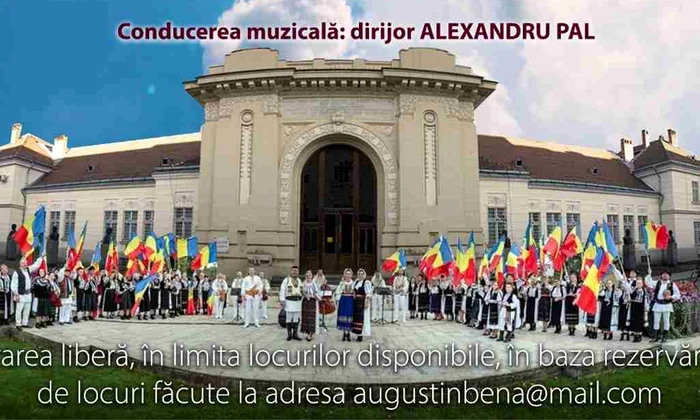 Afis spectacol Ziua Unirii Principatelor Romane 2023 jpg