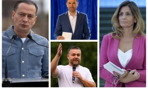 Colaj primaria Capitalei - Băluță - Drulă - Ciucu - Alexandrescu FOTO Mediafax 