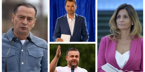 Colaj primaria Capitalei - Băluță - Drulă - Ciucu - Alexandrescu FOTO Mediafax 