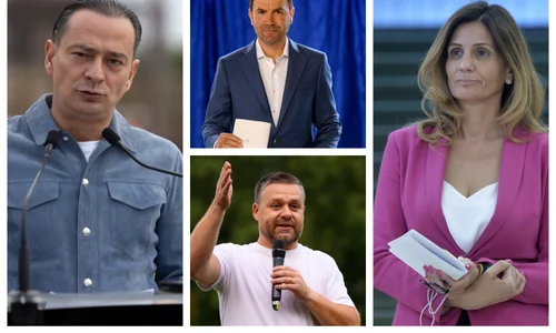 Colaj primaria Capitalei - Băluță - Drulă - Ciucu - Alexandrescu FOTO Mediafax 