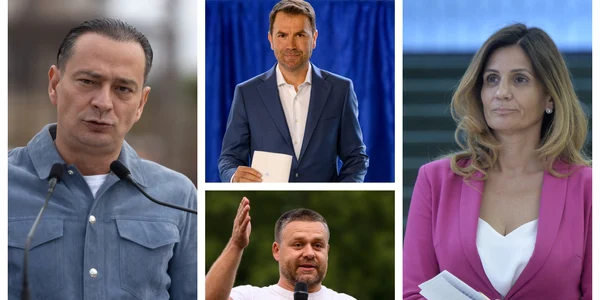 Colaj primaria Capitalei - Băluță - Drulă - Ciucu - Alexandrescu FOTO Mediafax 