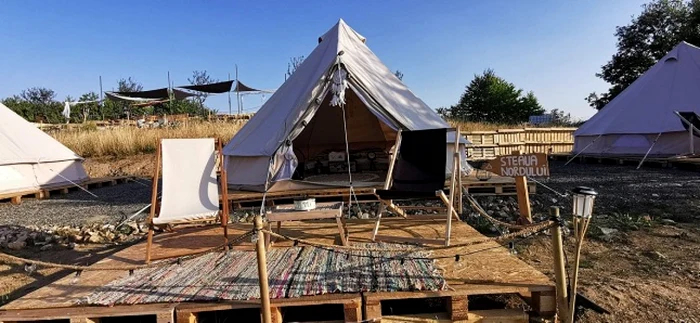 Glamping „Steaua Nordului” Maramureș. FOTO Arhivă