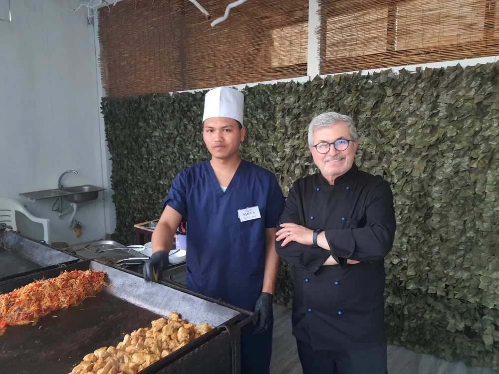 Dorin Petrișor, primul chef care a ajuns vedetă TV în România. FOTO: Remus Florescu