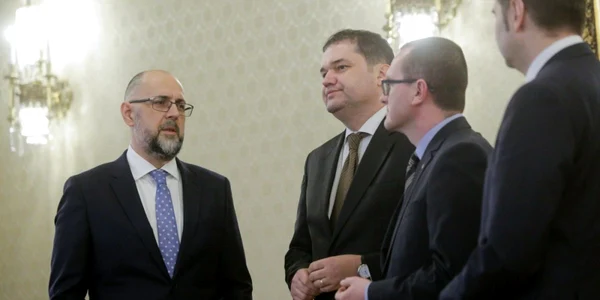 Consultări UDMR Cotroceni - Kelemen Hunor - Klaus Iohannis / FOTO Inquam Photos / George Călin / 17 ian 2018