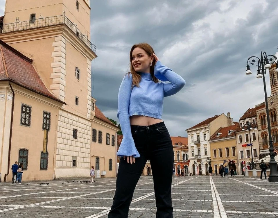 Braşoveanca Lorena Şerban are cel mai vizualizat clip reel din lume FOTO arhiva personală