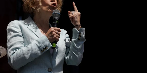 Alegeri europarlamentare 2019 - miting PSD Târgovişte - Carmen Avram / FOTO Inquam Photos / Octav Ganea / 19 mai 2019