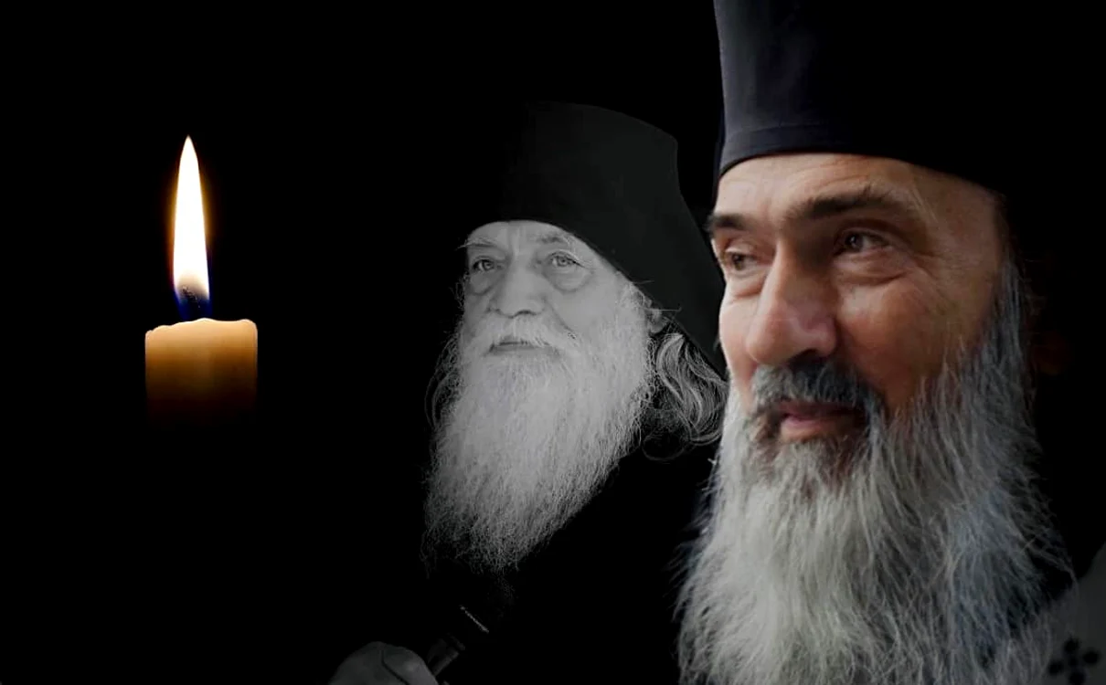 IPS Teodosie și duhovnicul său FOTO Arhiepiscopia Tomisului