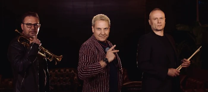 Giorgio Ciabattoni cântă alături de colegii săi Dan Nicolau  și Dan Incrosnatu  foto: Ivona Nenu