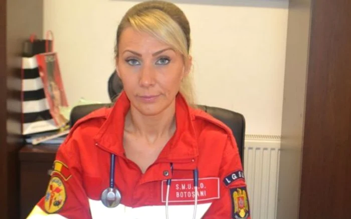 
    Ramona Guraliuc, șefa UPU SMURD Botoșani, în izolare la domiciliufoto: botoseneanul.ro  