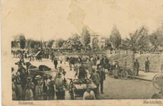 București. Piața Bibescu, la începutul secolului XX (© iMAGO Romaniae)