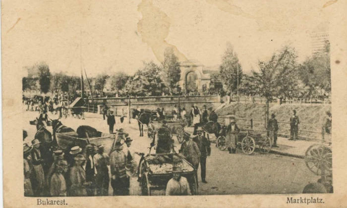 București. Piața Bibescu, la începutul secolului XX (© iMAGO Romaniae)