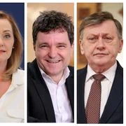 Colaj Candidati alegeri prezidentiale - Simion - Lasconi - Dan - Antonescu FOTO Mediafax 
