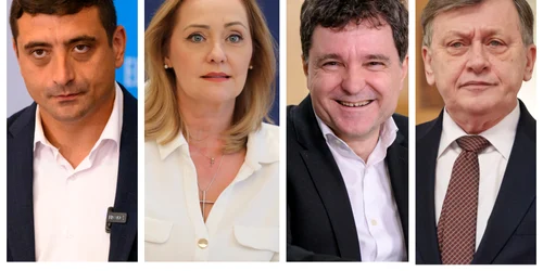 Colaj Candidati alegeri prezidentiale - Simion - Lasconi - Dan - Antonescu FOTO Mediafax 